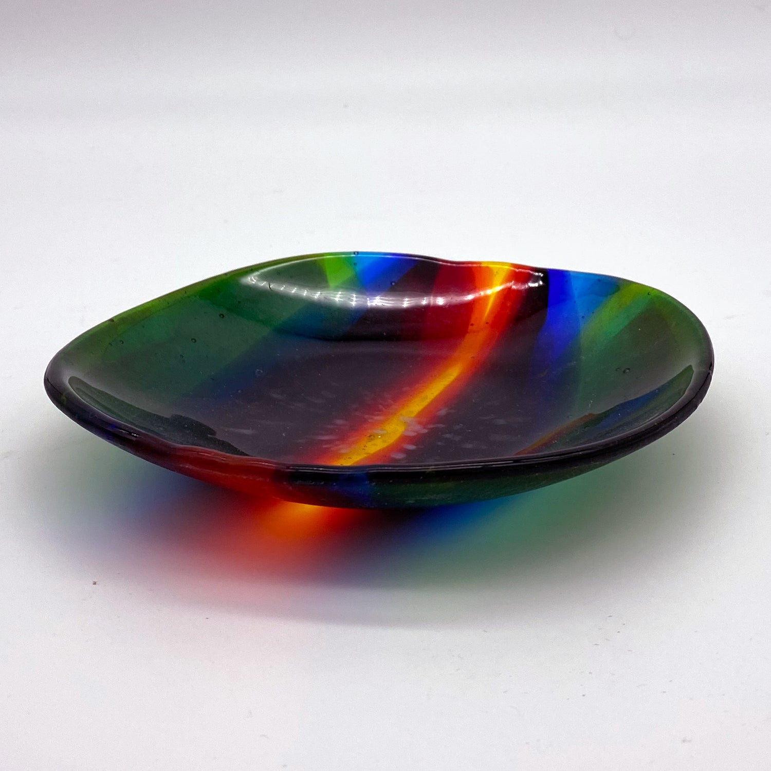 Little Bowl - One of a Kind, Deep Rainbow