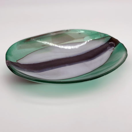 Little Bowl - One of a Kind, Emerald-White