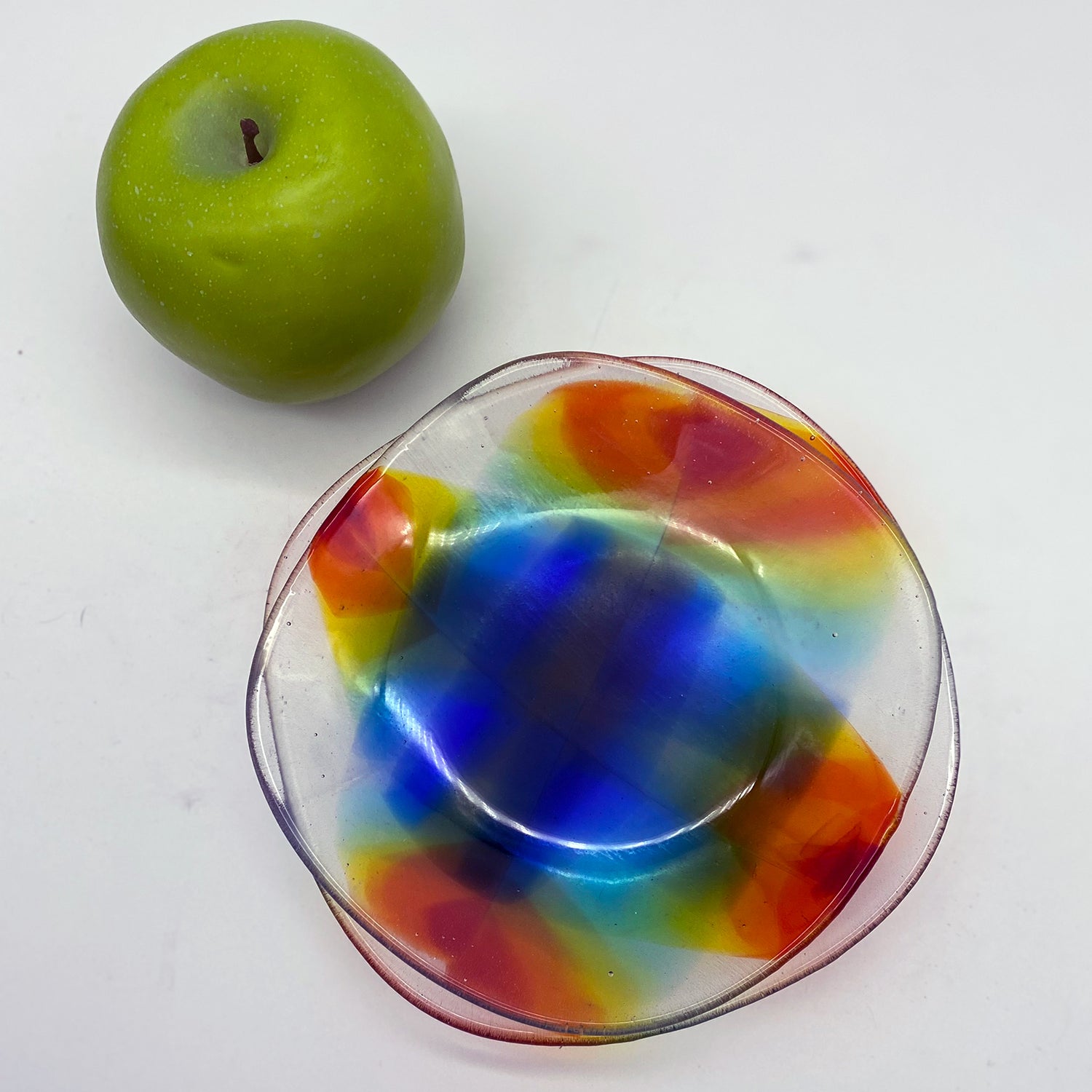 Little Bowls - One of a Kind, Rainbow Duo Nesting Set