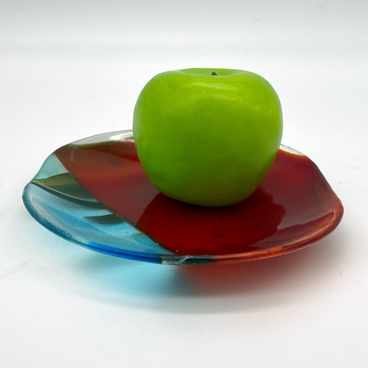 Little Bowl - One of a Kind, Red-Turquoise