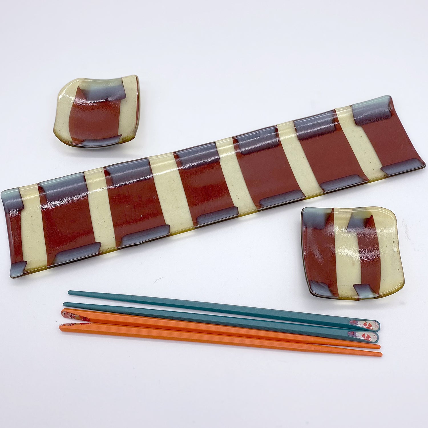 Sushi Platter - One of a Kind, Amber-Red-Robin's Egg