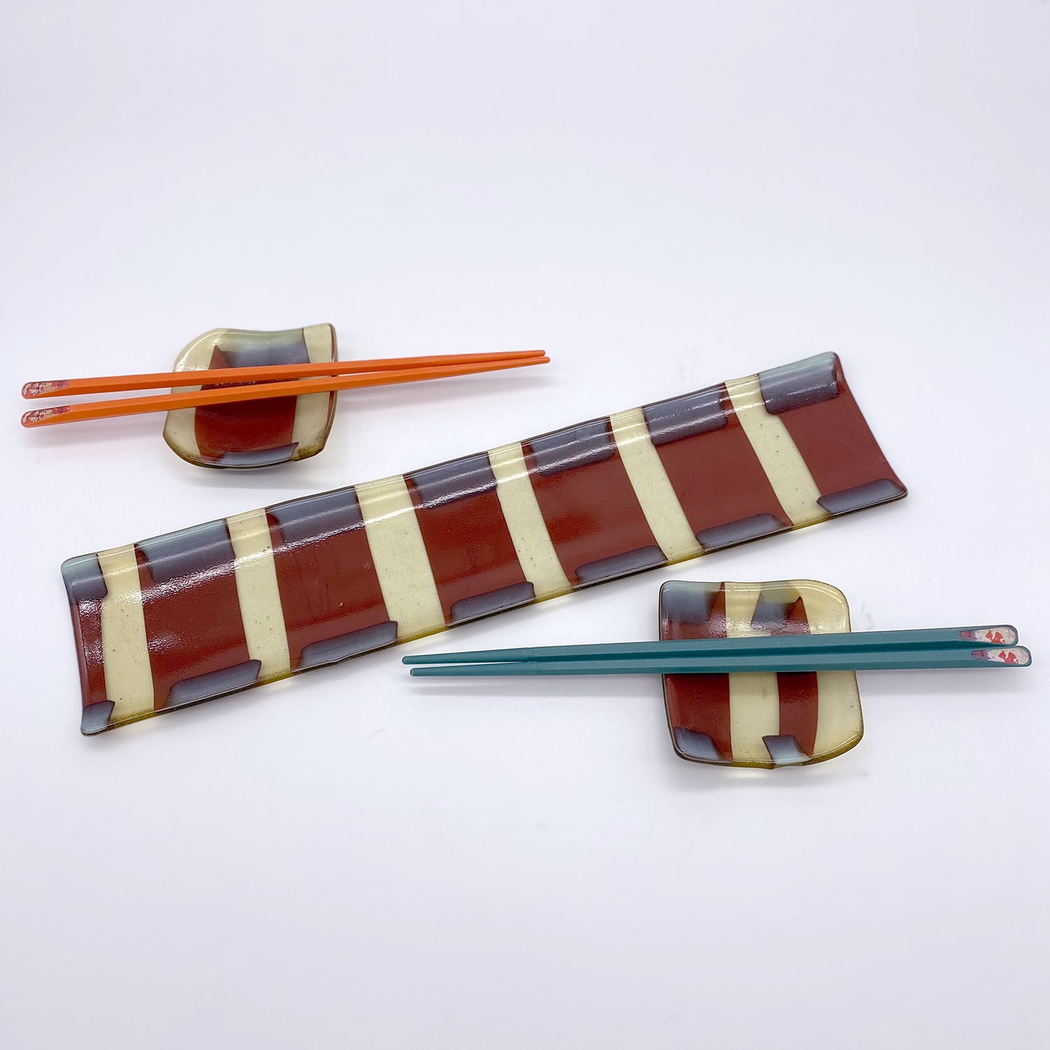 Sushi Platter - One of a Kind, Amber-Red-Robin's Egg