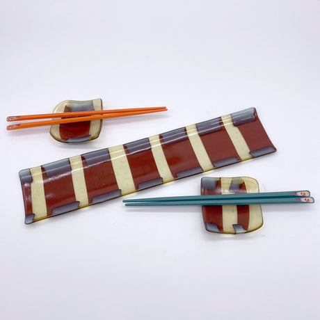 Sushi Platter - One of a Kind, Amber-Red-Robin's Egg