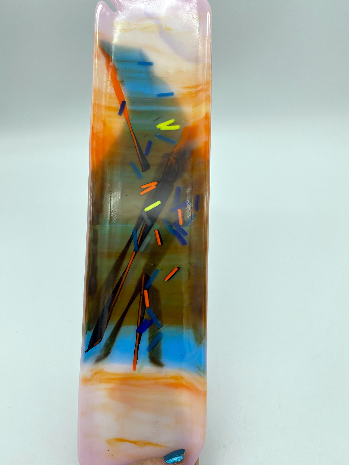 Sushi Platter - One of a Kind, Orange-Pink-Blue