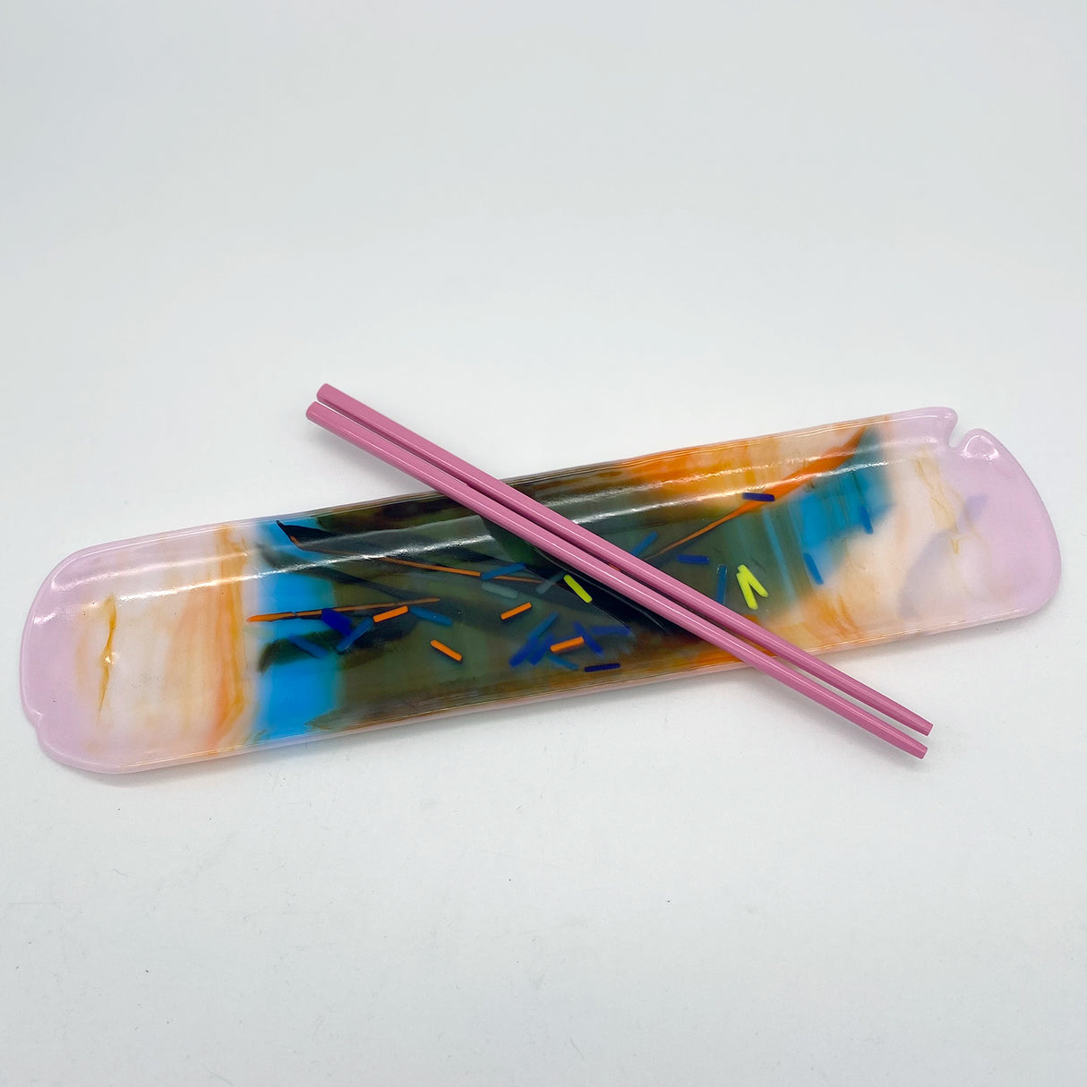 Sushi Platter - One of a Kind, Orange-Pink-Blue