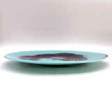 Bird's Nest Fused Glass Large Round Serving Platter * Made to order