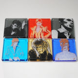 David Bowie Coaster 6-pack