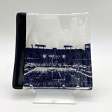 Baltimore M&T Stadium 4.5" Handmade Fused Glass Catch-all Dish - made to order