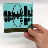 St. Louis Skyline 4.5" Fused Glass Catch-all Dish