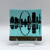 St. Louis Skyline 4.5" Fused Glass Catch-all Dish