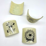 Tarot Fused Glass 4.25" Candle Shield Sconce