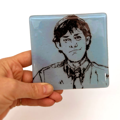 The Office - Jim Halpert Actor John Krasinski Single Coaster