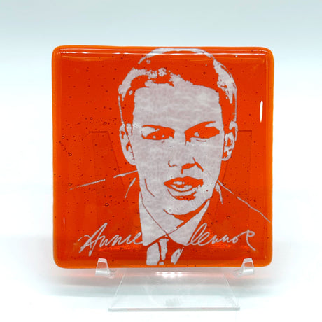 Annie Lennox  Fused Glass 4" Single Coaster