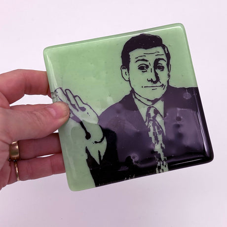 The Office - Michael Scott Actor Steve Carell Single Coaster