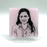 The Office - Pam Beesly Actor Jenna Fischer Single Coaster