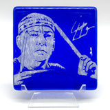 Neil Peart Handmade 4" Fused Glass Single Coaster