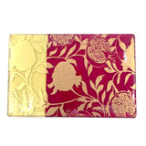 Pomegranate 7x11" Fused Glass Cheese Plate