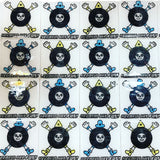 Custom Fused Glass 4" Coaster 4-pack (same design)