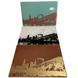 Custom  Fused Glass 11" Cheese Plate