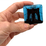 New York City Brooklyn Bridge Glass 1.75" Handmade Magnet