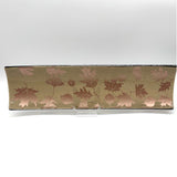Falling Leaves Autumn 17" Fused Glass Channel Platter * Made to Order