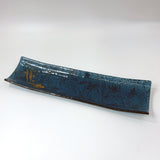 Koi 17" Fused Glass Channel Platter * Made to Order
