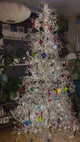 45 Record Adapter 2.25" Fused Glass Ornament