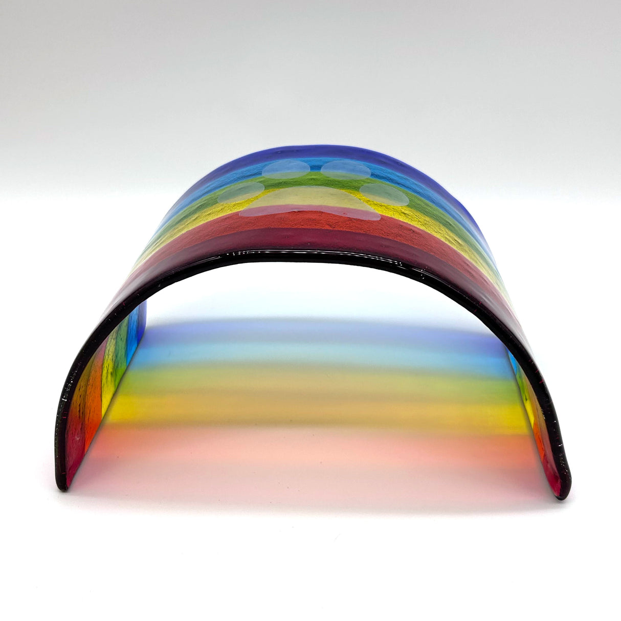 Pawprint Rainbow Bridge Pet Memorial - 3 sizes, personalization options