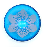 Cherry Blossom Fused Glass 5" Small Bowl