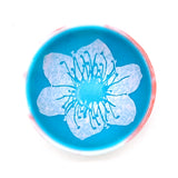 Cherry Blossom Fused Glass 5" Small Bowl