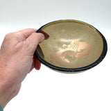 Oak Leaves and Acorn Fused Glass 5" Small Bowl