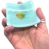 Love is Love Handmade 2.75" Fused Glass Small Dish