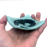 Bird's Nest 2.75" Fused Glass Small Dish