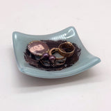 Bird's Nest 2.75" Fused Glass Small Dish