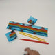 Sushi Platter - One of a Kind, Aqua Rainbow Wiggle