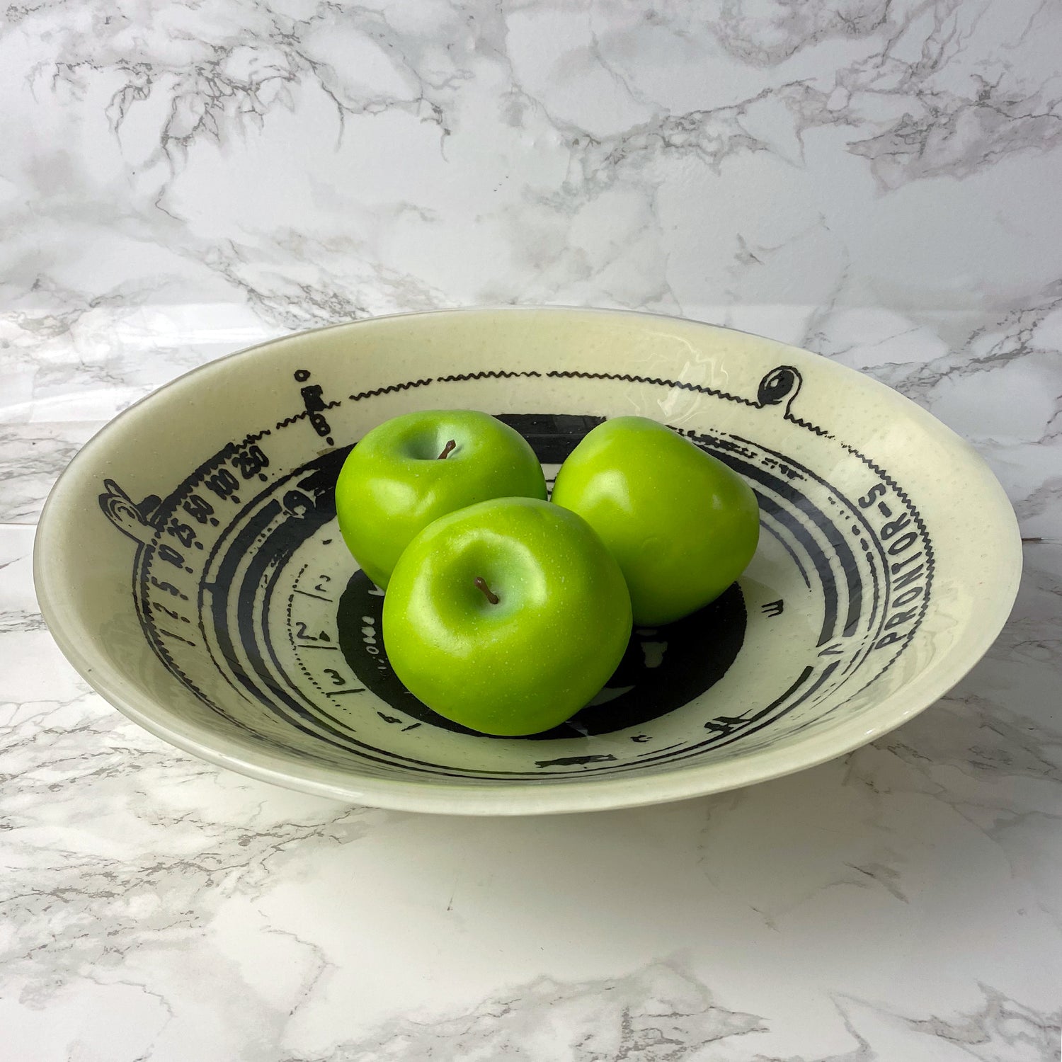 Camera Fused Glass Large 13" Serving Bowl | Made to order