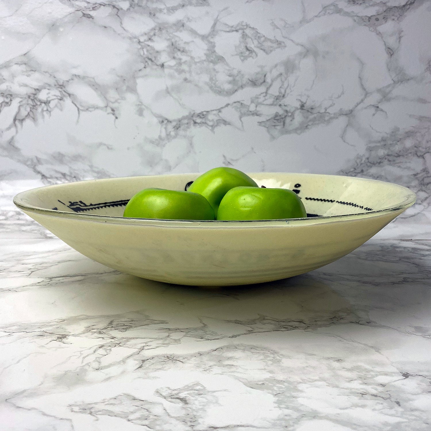 Camera Fused Glass Large 13" Serving Bowl | Made to order