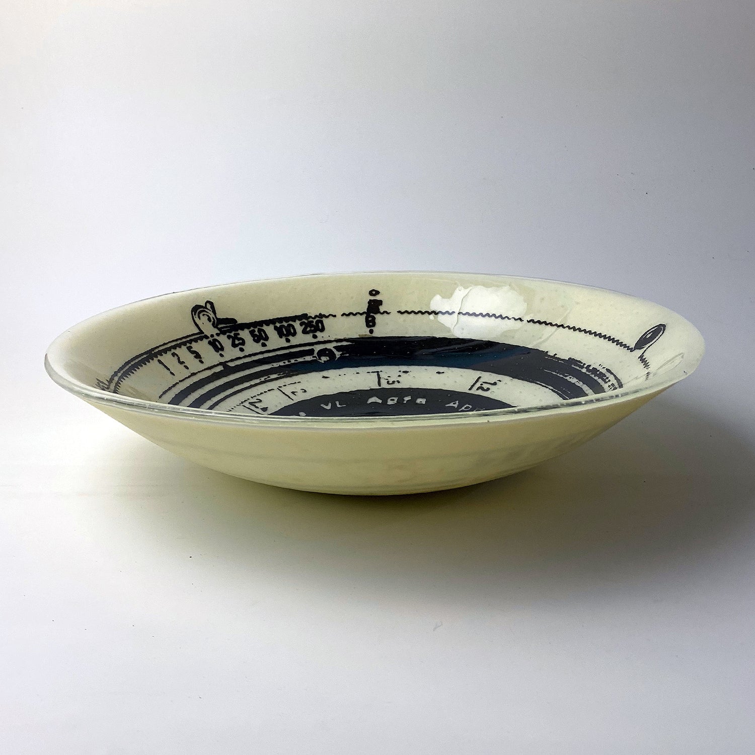 Camera Fused Glass Large 13" Serving Bowl | Made to order