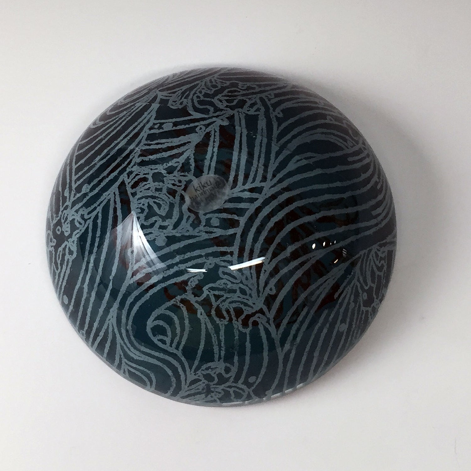 Maryland Crab Fused Glass 5" Small Bowl - made to order