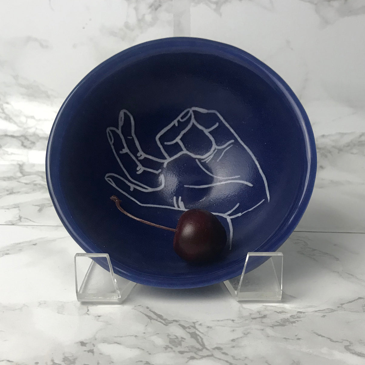 Om Fused Glass 5" Small Bowl