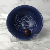 Om Fused Glass 5" Small Bowl