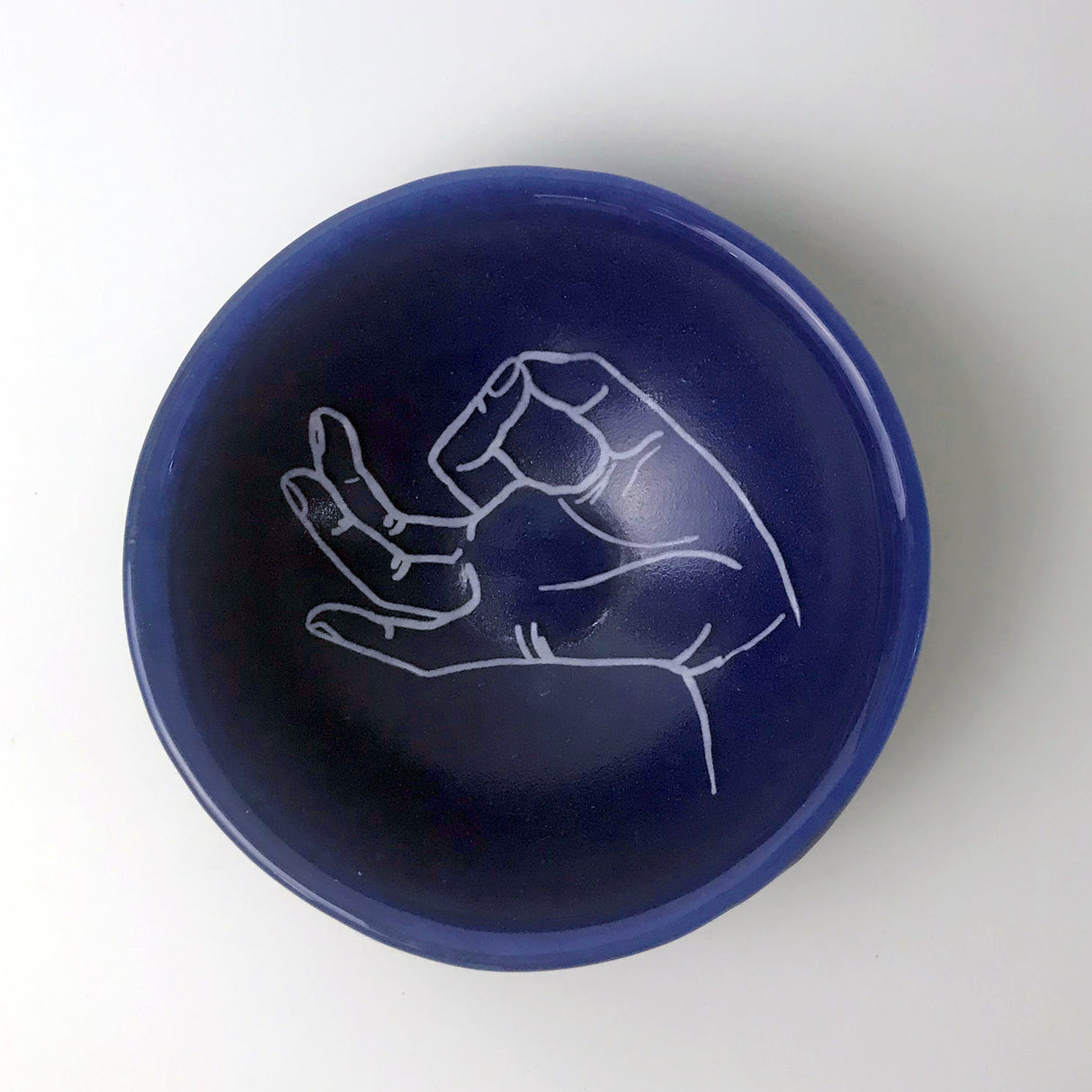 Om Fused Glass 5" Small Bowl