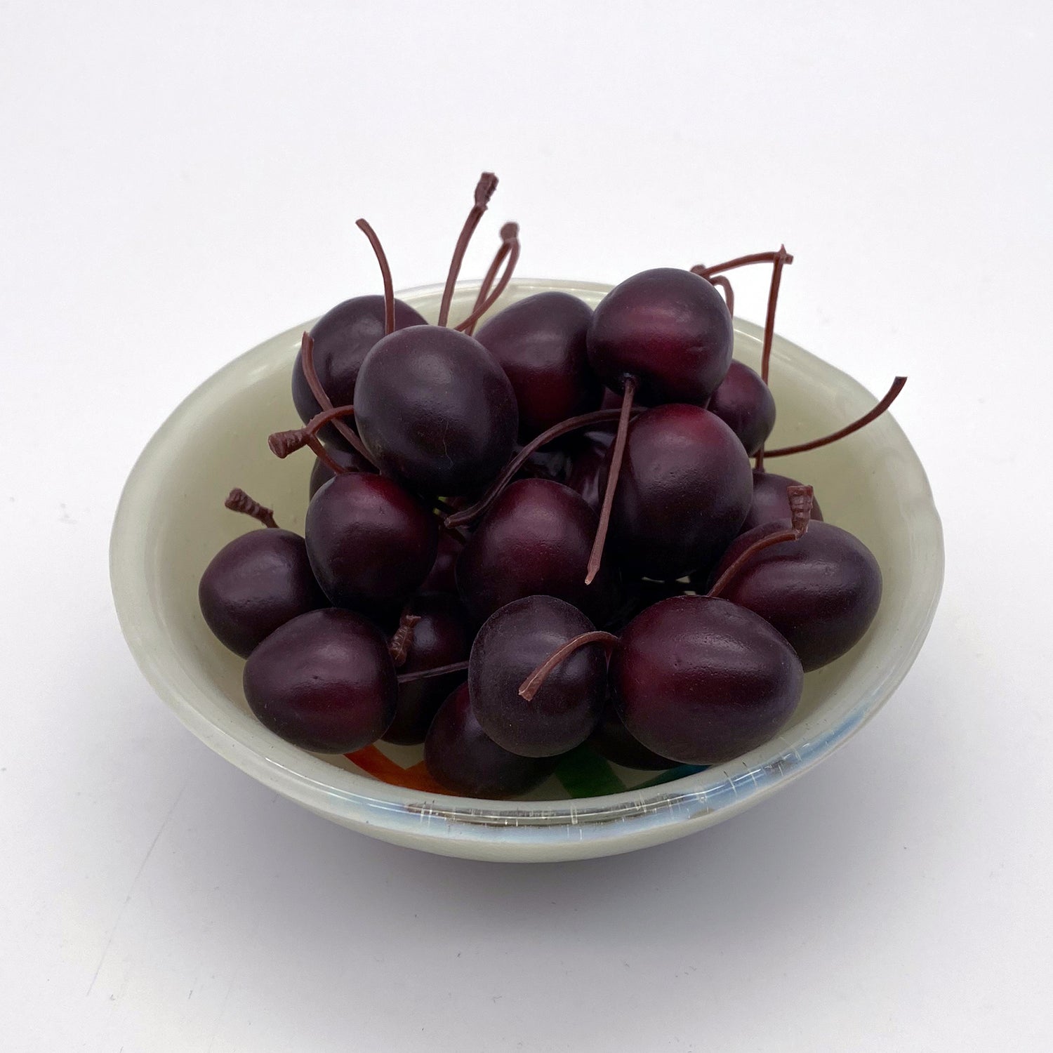 Rainbow Peace Fused Glass 5" Small Bowl