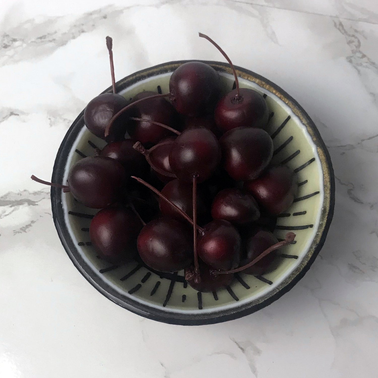 Pentagram Fused Glass 5" Small Bowl