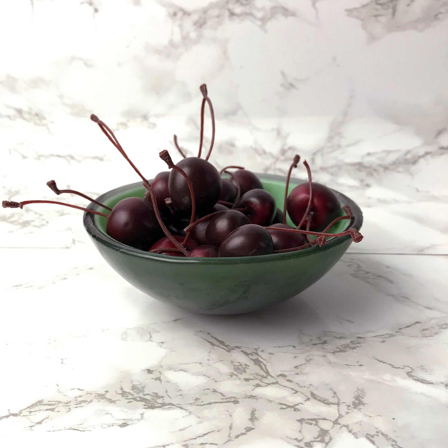 Sirena Loteria Mermaid  Fused Glass 5" Small Bowl