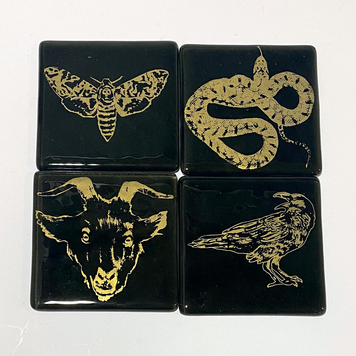 Mystical Animals Version 2 Coaster 4-pack