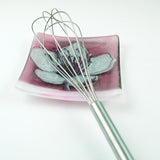 Cherry Blossom 4.5" Handmade Fused Glass Catch-all Dish