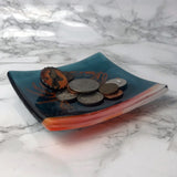 Maryland Crab 4.5" Handmade Fused Glass Catch-all Dish - made to order