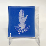 Mano Loteria 4.5" Handmade Fused Glass Catch-all Dish
