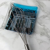NYC Bronx Yankee Stadium 4.5" Handmade Fused Glass Catch-all Dish - made to order